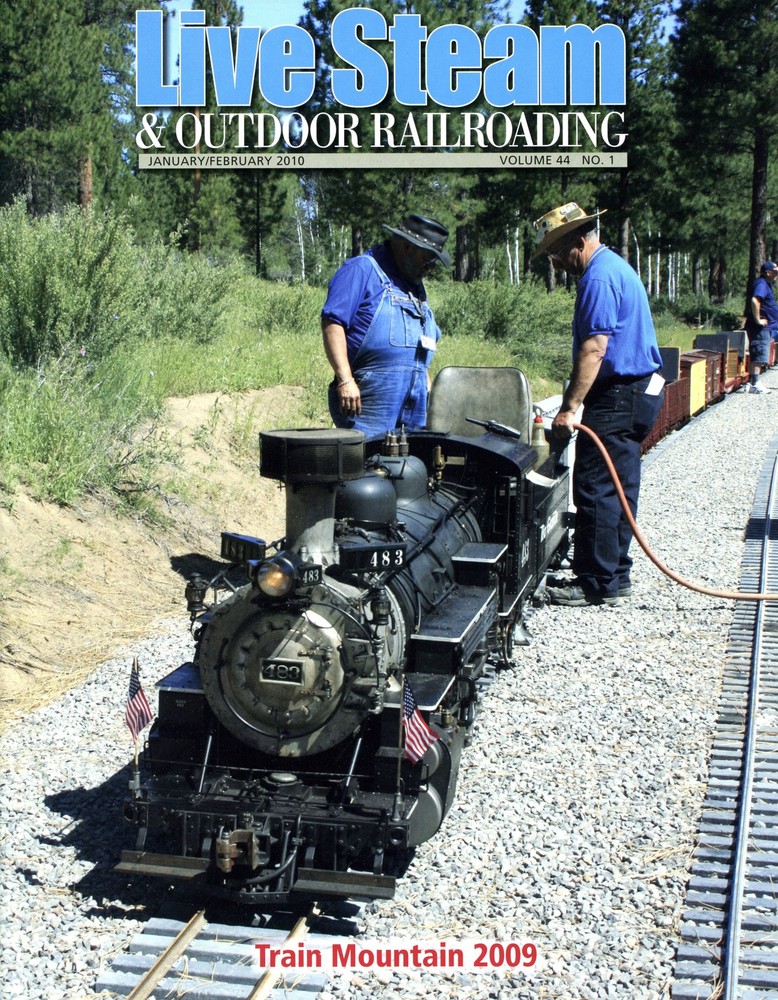 Live Steam & Outdoor Railroading V44 N 1 January/February 2010