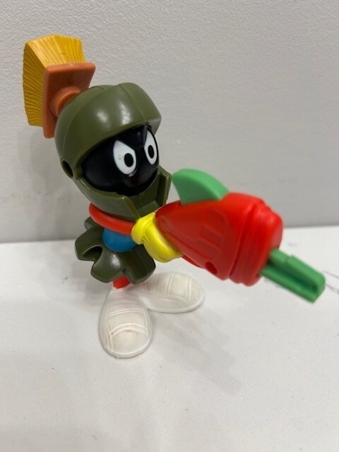 Looney Tunes Marvin The Martian 4 Inch Action Figure 2020 Space Jam McDonalds Toy
