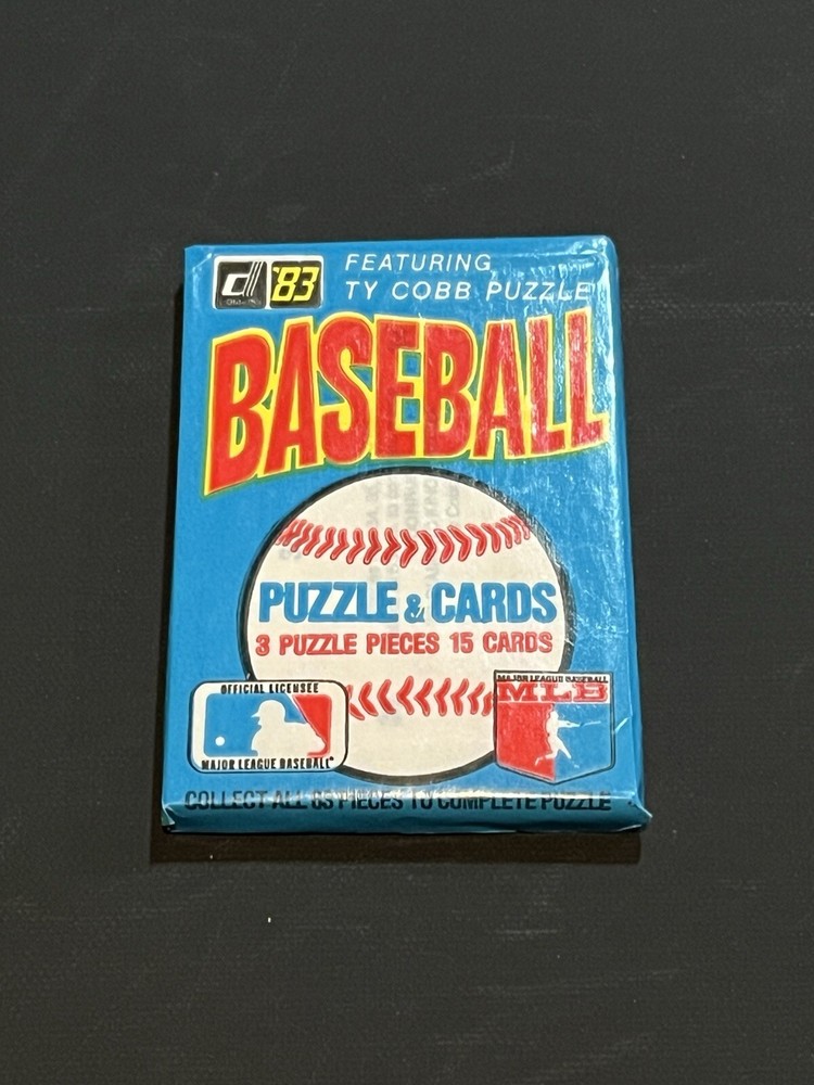 (1) Unopened Wax Pack Of 1983 Donruss Baseball Boggs Sandberg Gwynn RC?