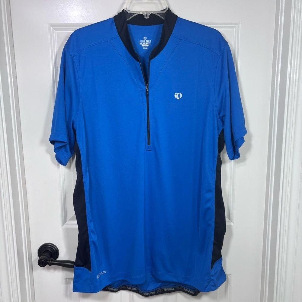 Pearl Izumi Select Series Short Sleeve Cycling Jersey Men’s XXL Blue Black