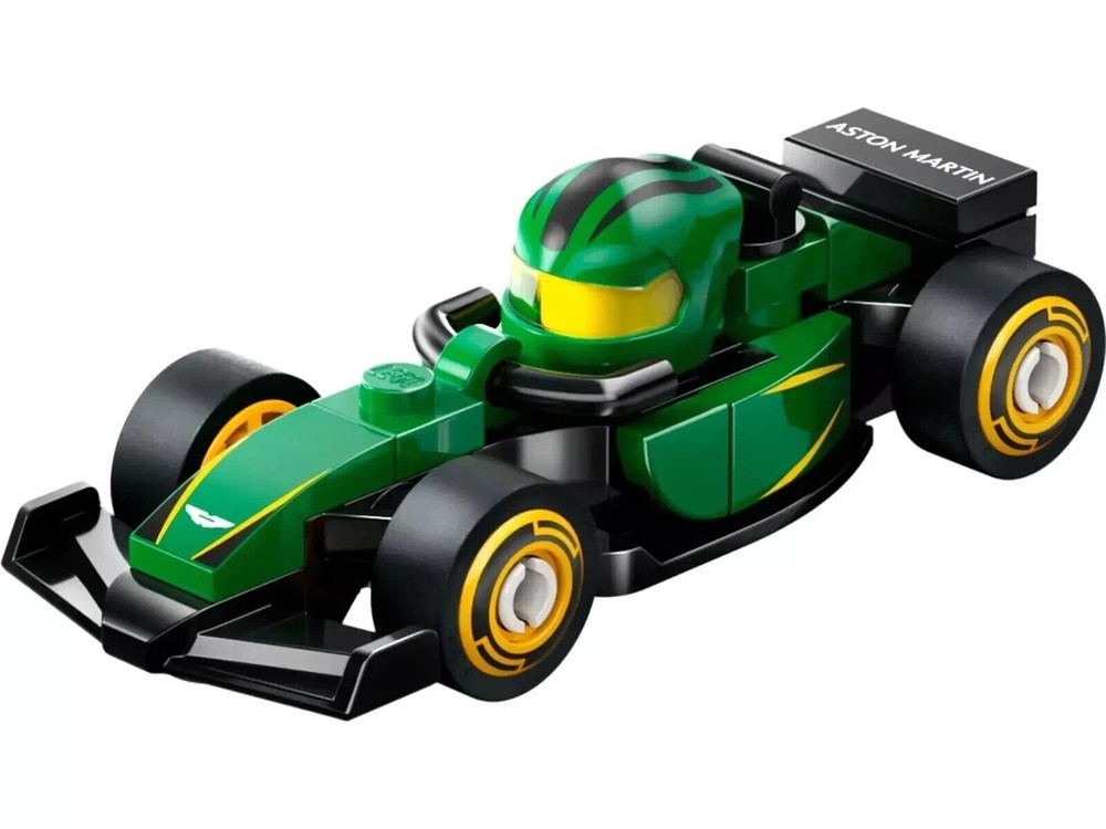 Lego 71049 Formula 1 Aston Martin Building Toy Set with Race Car Model