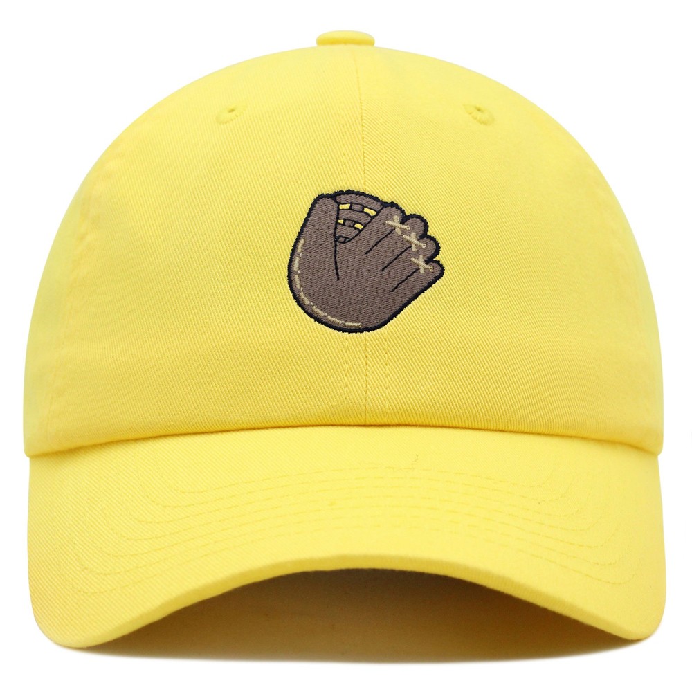 JPAK Baseball Glove Premium Dad Hat Unisex Cotton Adjustable Sports Fan