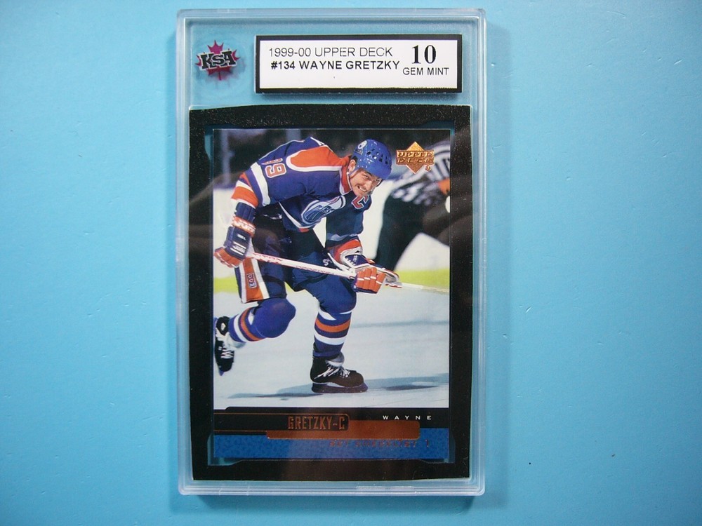 1999-00 Upper Deck NHL Wayne Gretzky #134 Checklist KSA 10 Gem Mint Hockey Card