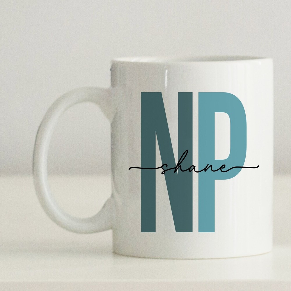 Personalized NP Mug Best Nurse Preceptor Gift Ever Thank You Present