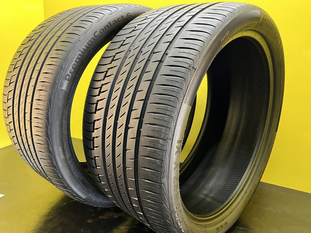 2X TIRE CONTINENTAL PREMIUM CONTACT6 315/30R22 315/30/22 107Y #43526
