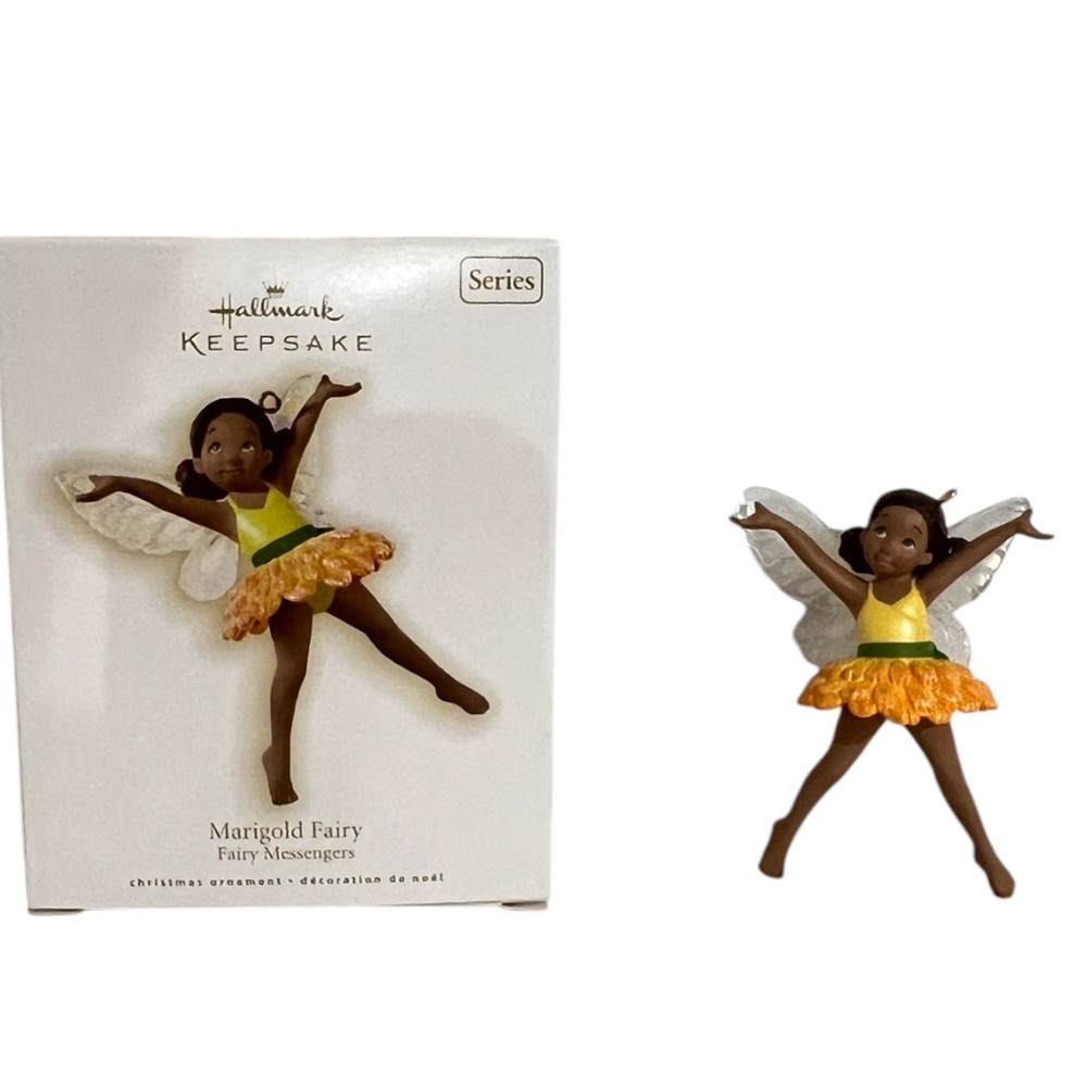 2009 Hallmark Keepsake Fairy Messenger Marigold #5 In Series Christmas Ornament