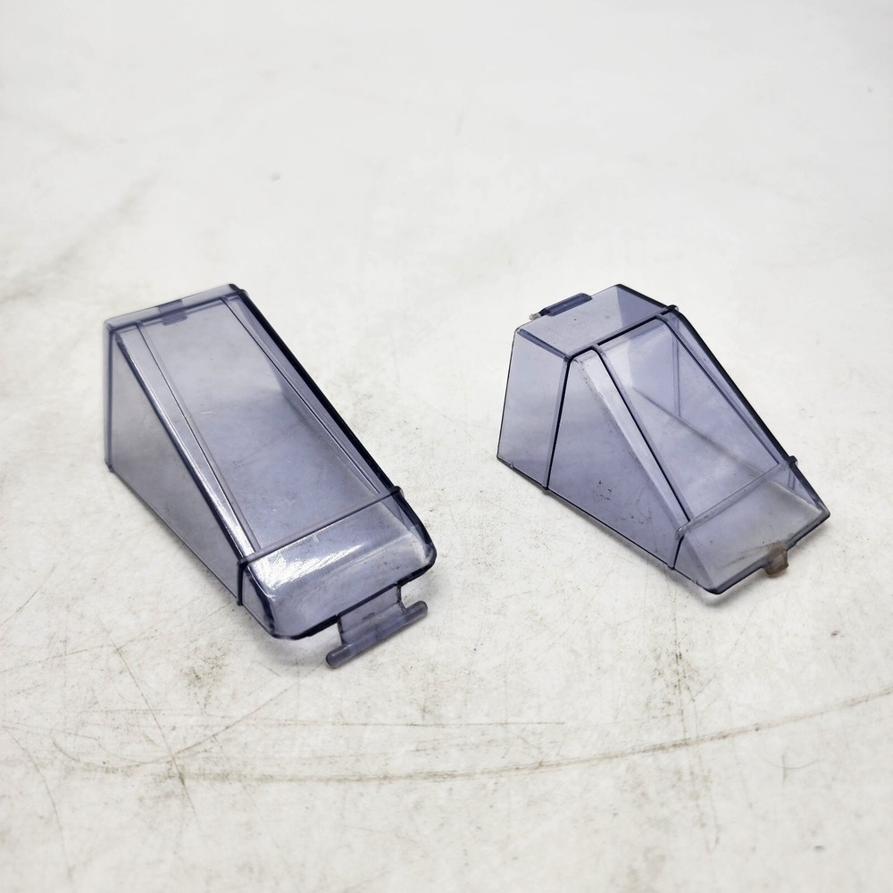Lot Of 2 GI JOE 1990 DESTRO'S DOMINATOR COCKPIT CANOPY COVER ACCESSORY PARTS
