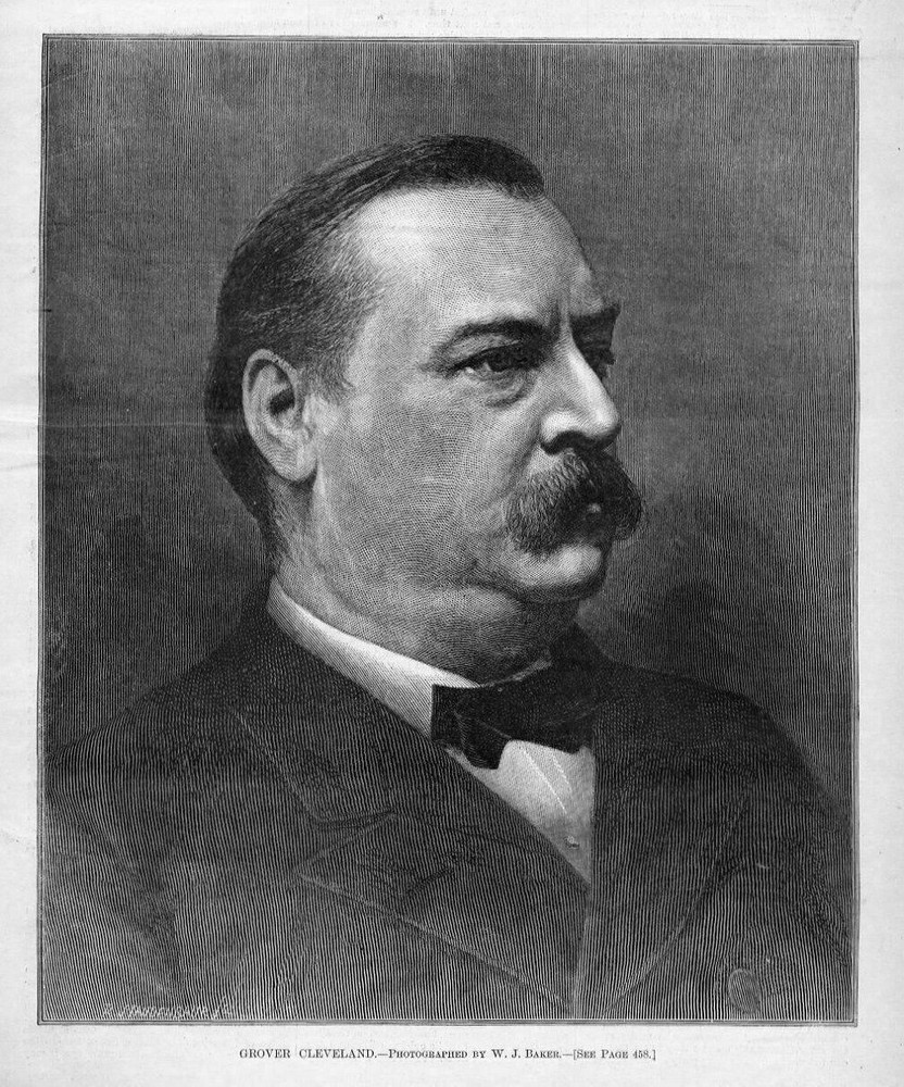 GROVER CLEVELAND PORTRAIT DEMOCRATIC PRESIDENTIAL NOMINATION POLITICS HISTORY