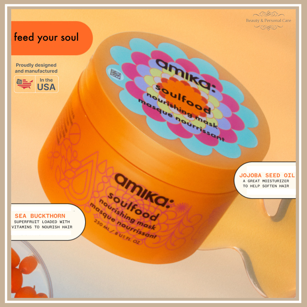 Amika Hair Mask Deep Conditioner Cruelty-Free Shine Repair Hydrating Cream