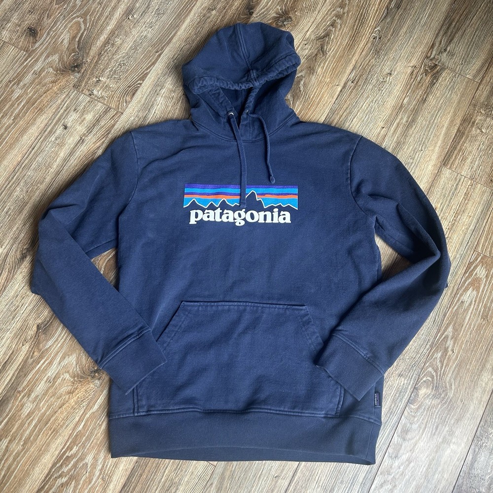 Patagonia Uprisal Hoodie Mens Medium Blue Regular Fit Casual Sweatshirt