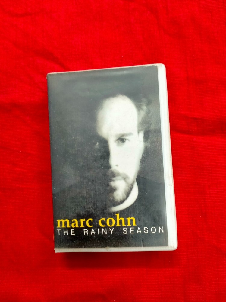 Marc Cohn The Rainy Season Rare Orig Cassette Tape India Indian Clamshell 1993