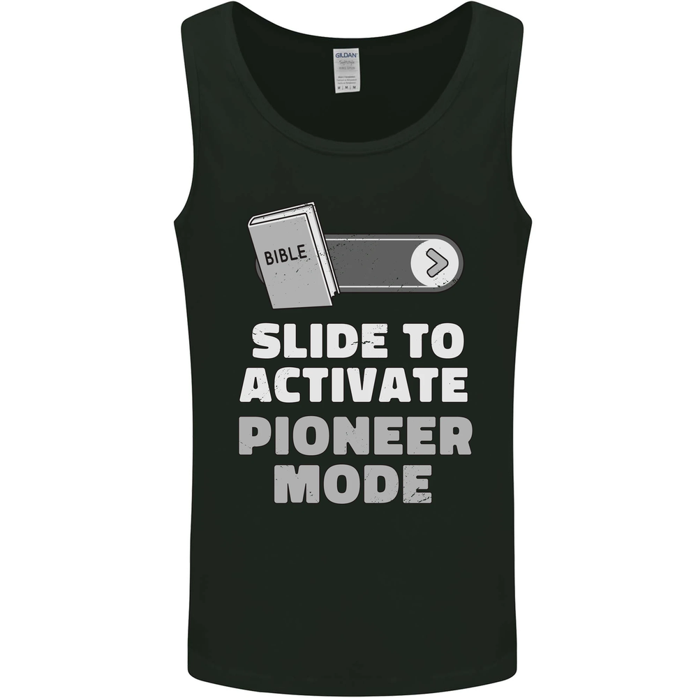 Christian Pioneer Mode Funny Christianity Mens Vest Tank Top