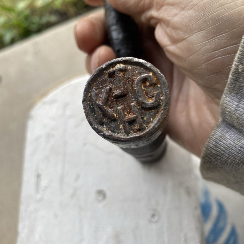 Rare KCHI Stamping Hammer, Kansas City, Log Marking
