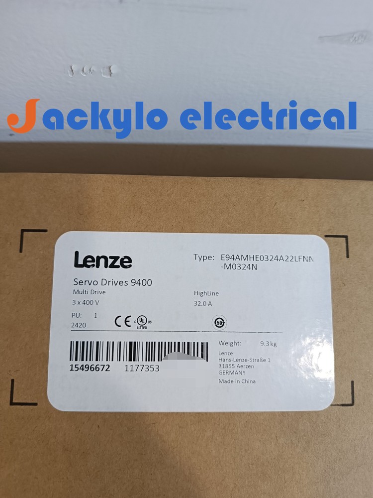 Brand New  E94AMHE0324 LENZE Servo Drive Shipping DHL/FedEX  Fast Ship