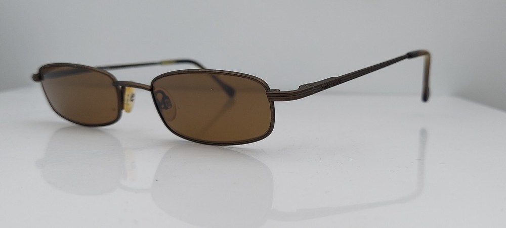 Vintage Timberland T002 Brown Metal Sunglass Frames Hong Kong Style