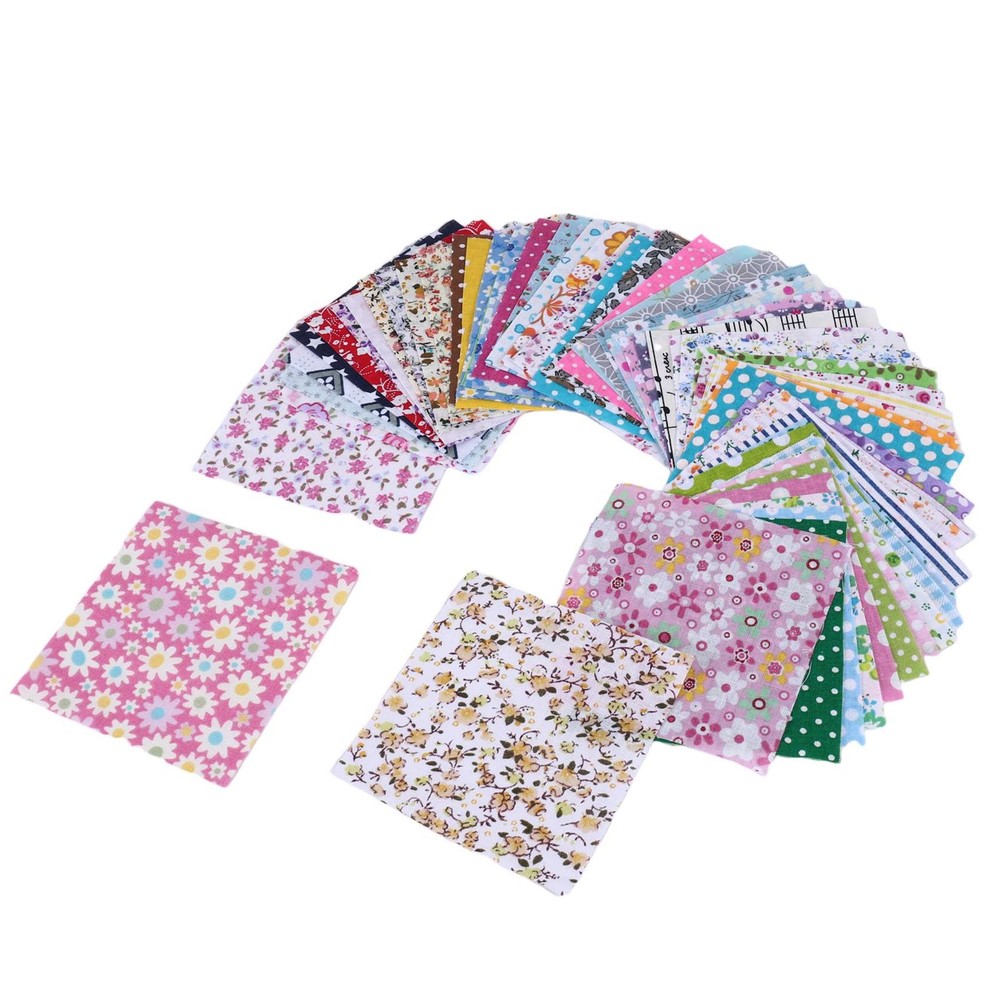 DIY quilting Patch 60pcs 10cmx10cm charm pack cotton fabric patchwork7889