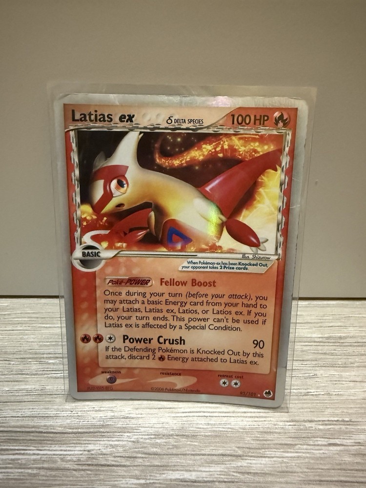 🔥Latias EX Holo ENG #95/101 - δ Delta Species 2006 - Ultra Rare🔥