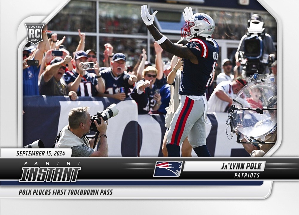 Presale JA’LYNN POLK 2024 PANINI INSTANT GRADED GEM-MT 10 Rookie Card #39-image