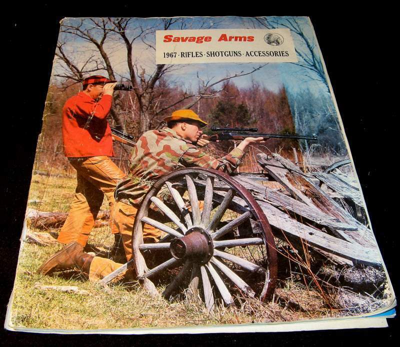 SAVAGE ARMS 1967 ORIGINAL CATALOG  RIFLES SHOTGUNS ACCESSORIES PRICE LIST