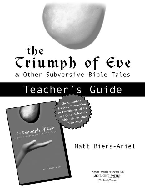Triumph of Eve, Paperback by Biers-Ariel, Matt, Like New Used, Free shipping ...
