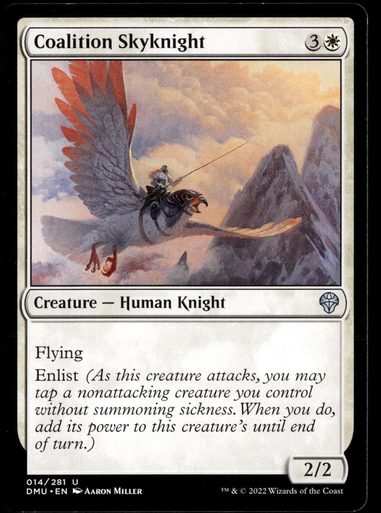 Skyknight MTG White Card #14 Magic the Gathering DMU Discount-image