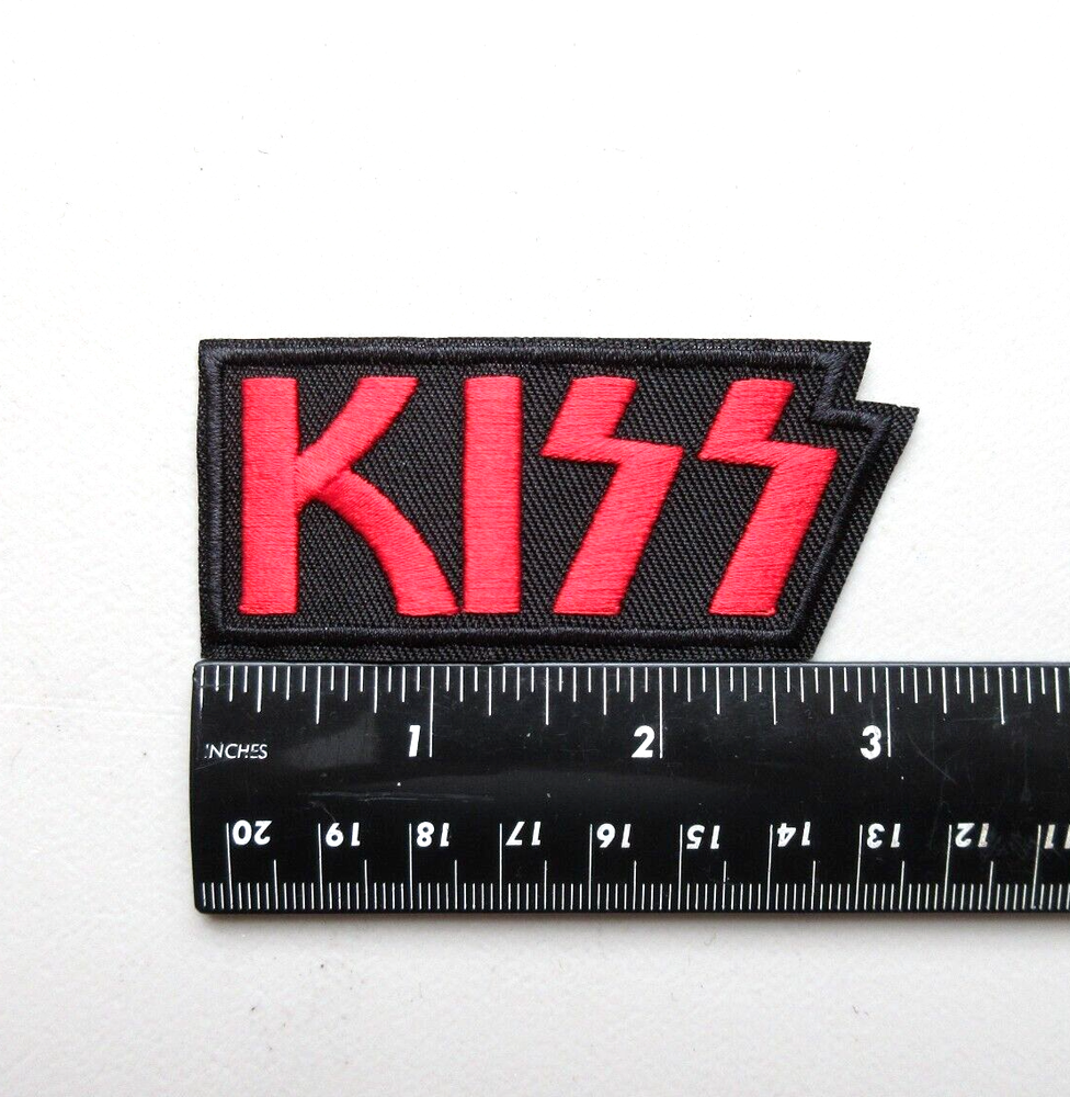 🔥KISS ROCK BAND MUSIC BATTLE VEST JACKET CLOTHING HAT IRON ON EMBROIDERED PATCH