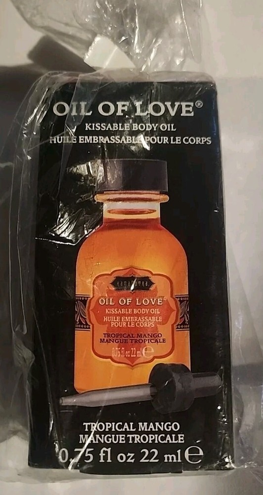 KAMA SUTRA TROPICAL MANGO KISSABLE BODY OIL 0.75 oz (22ML)
