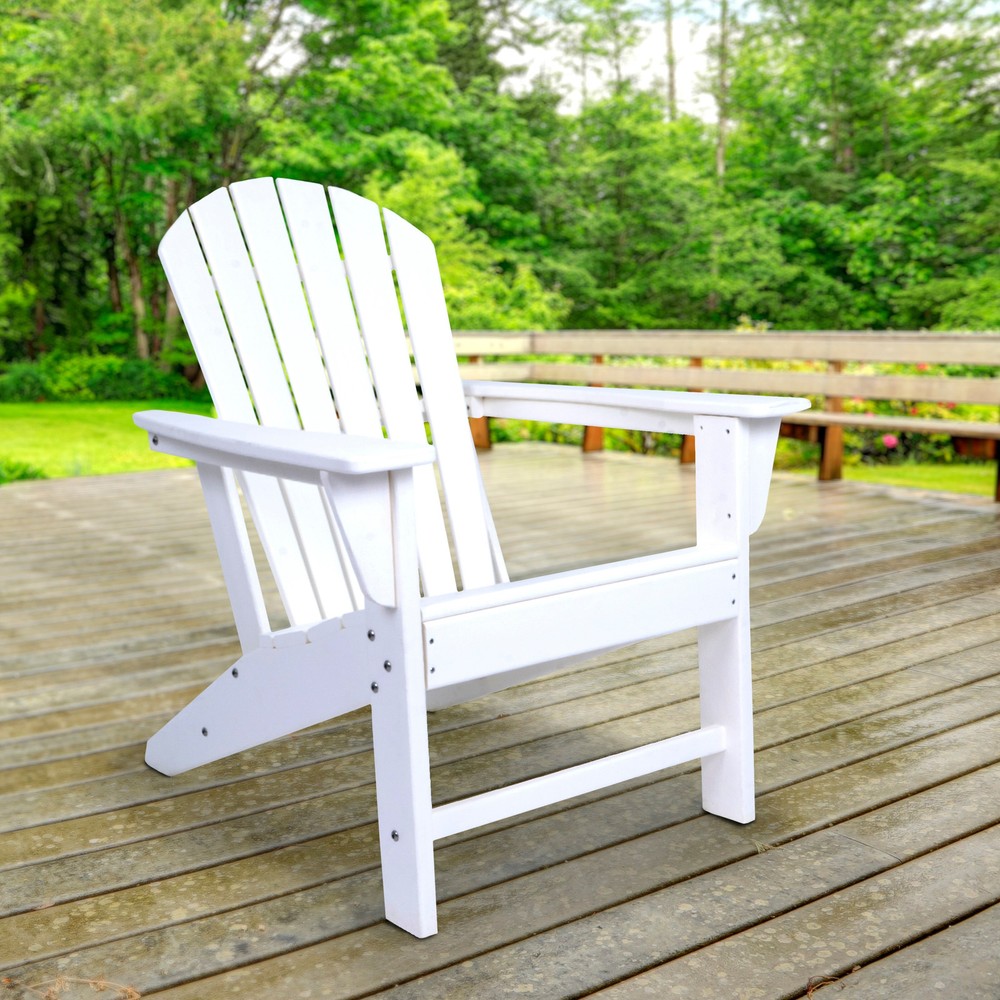 Resin Traditional Outdoor Adirondack Chair