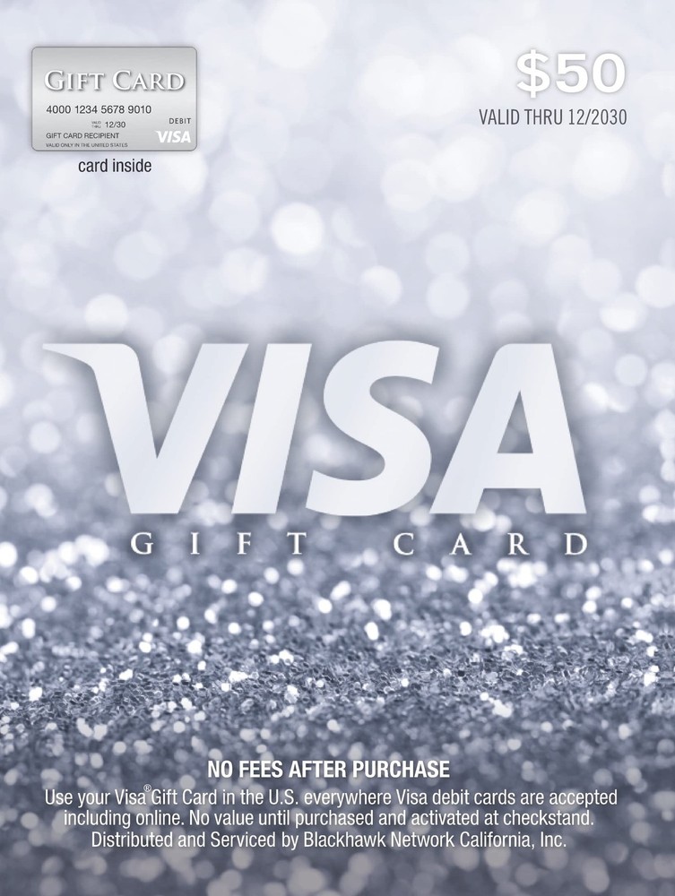 $50 Gift Card (plus $4.95 Purchase Fee)-image