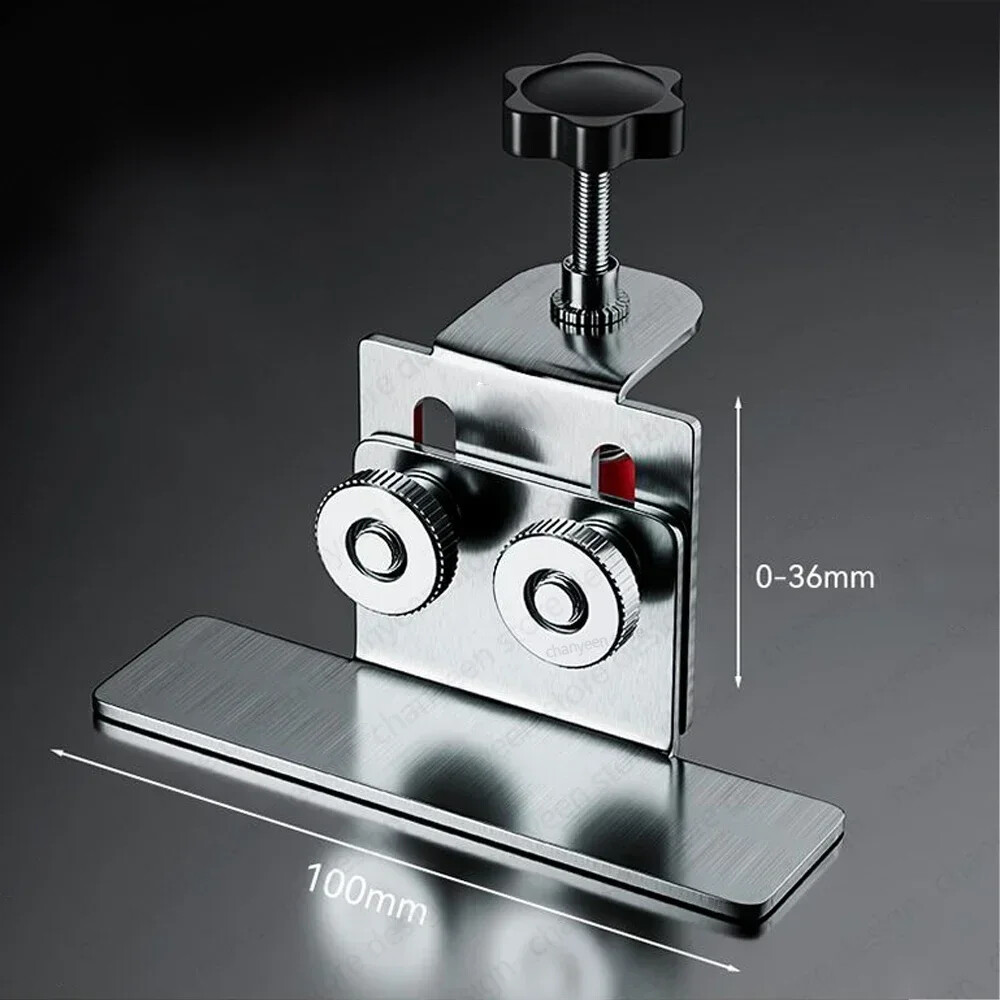 Stainless Steel Frame Clamp Hidden Mounting Support for Woodworking and Household Use