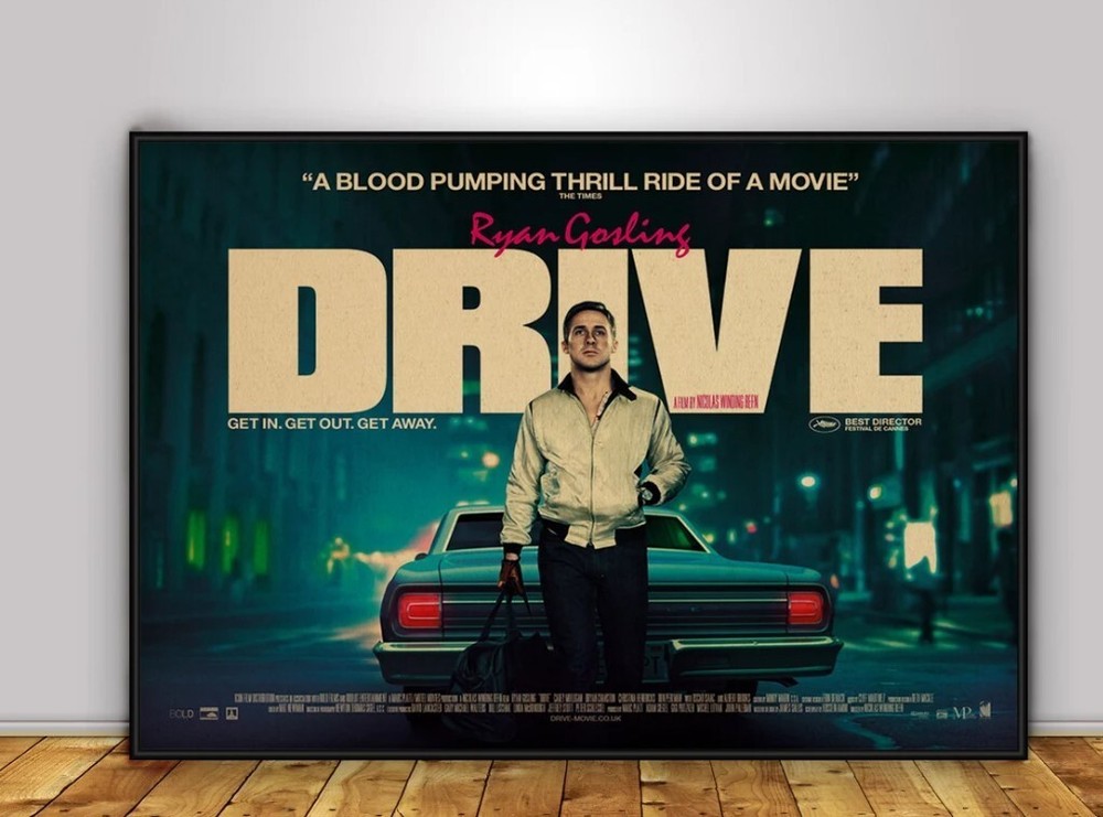 Drive Poster | Wall Art | Wall Prints | Home Decor | Kraft Paper Print 9