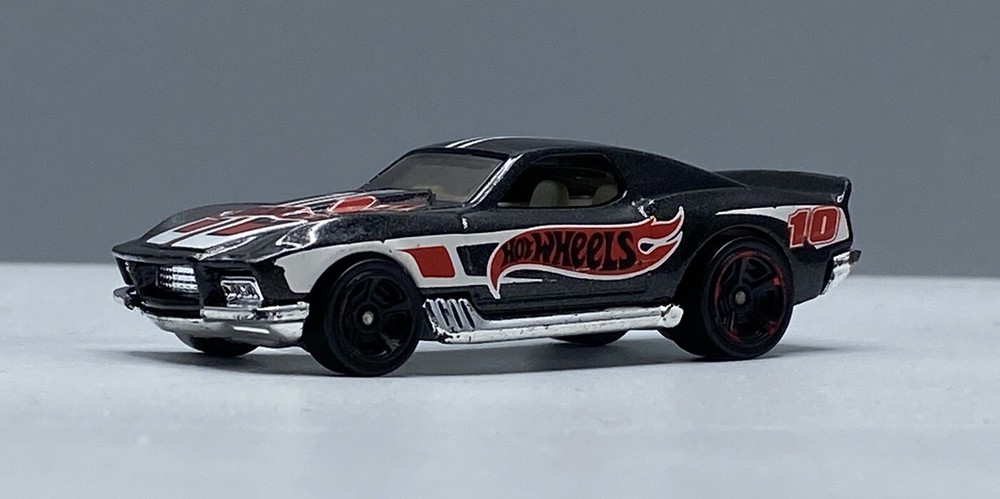 HOT WHEELS BLVD BRUISER - BLACK DIECAST CAR  “10”