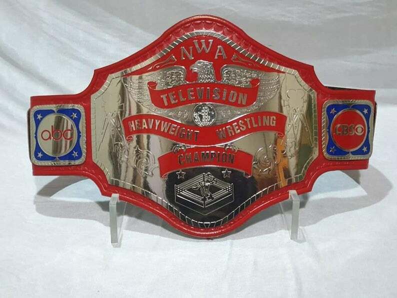 NWA Doomed Globe World Heavyweight Championship Wrestling Belt Adult Size