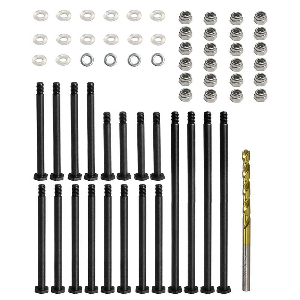 45# Steel Front and Rear Suspension Pins Compatible with TRAXXAS 1/5 X-MAXX 6S/8S and 1/6 XRT Models for Enhanced Durability and Performance