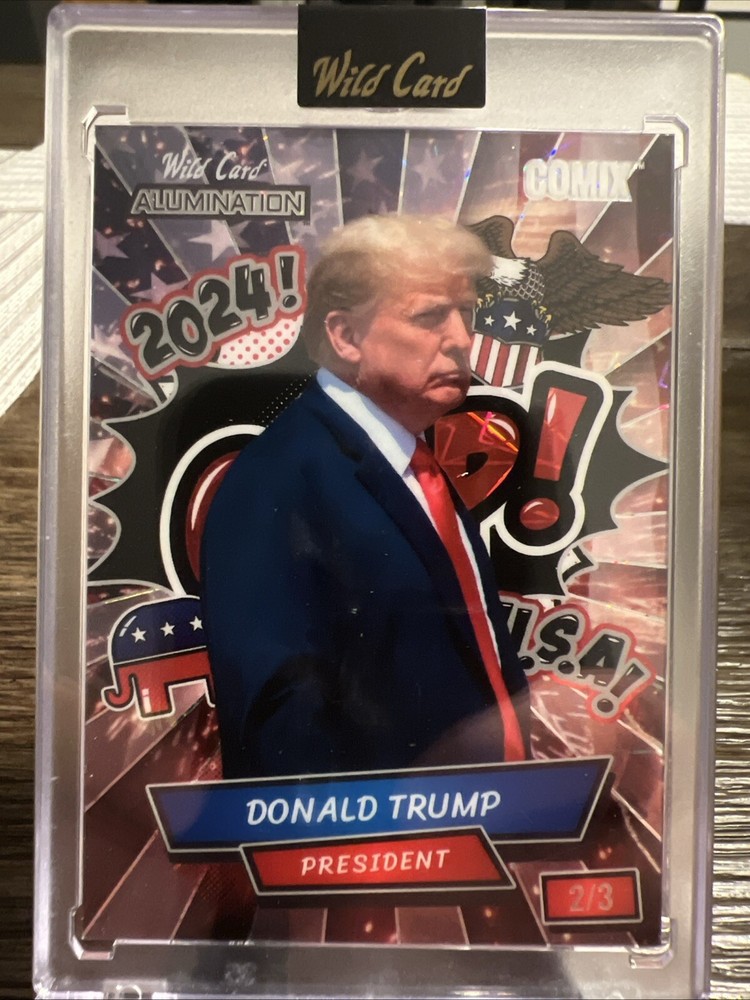 2024 Wild Card Alumination Donald Trump GOP 2/3