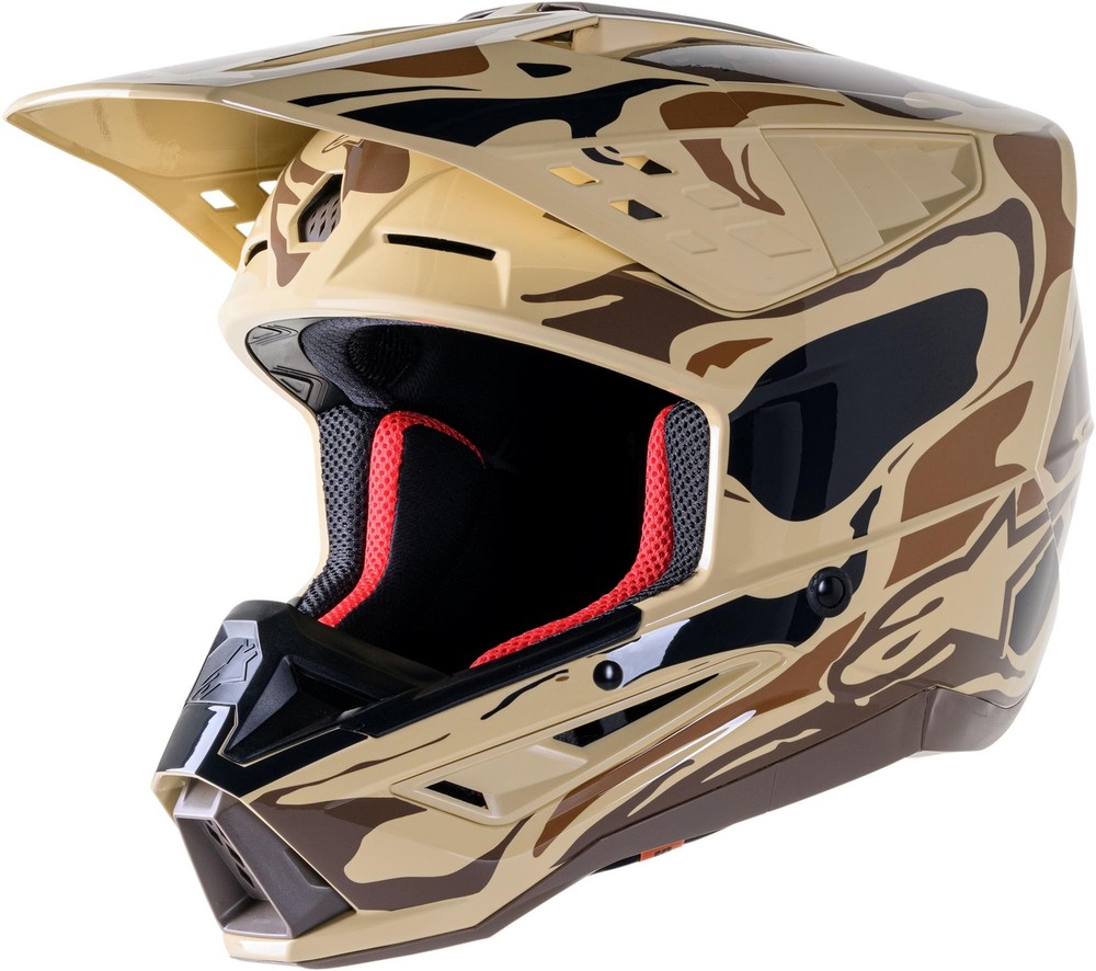 S M5 Mineral Helmet Dark Brown/Kangaroo Matte 2x