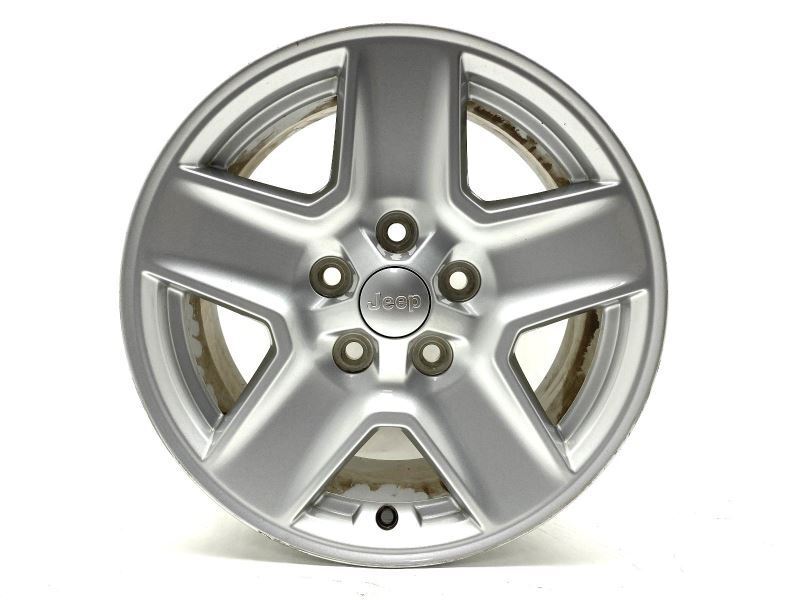 Wheel Rim 17x7.5 Aluminum 5 Spoke Silver Fits 2021-2023 Jeep Gladiator 83890