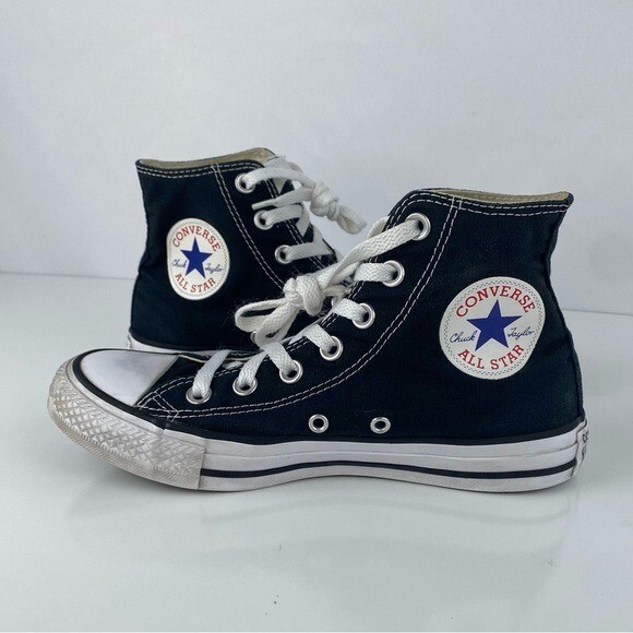COVERSE Chuck Taylor High Top Unisex Black Sneakers Casual Skate Gym