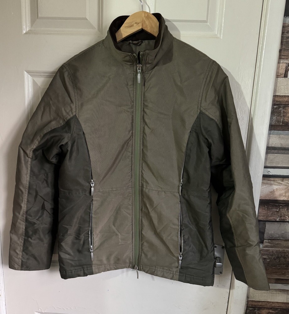 Barbour Reflective Green Jacket - Size Women’s 8 - Good Condition
