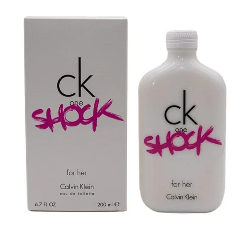 CK One Shock for Her Calvin Klein 6.7oz EDT Perfume Women New in Box