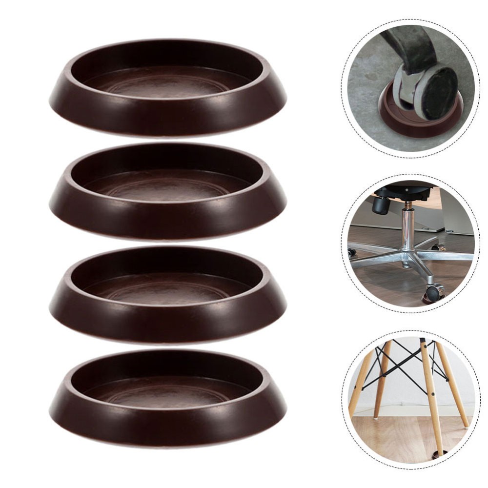 8 Pcs Non-Slip Table Leg Pads Couch Stoppers Furniture Protectors