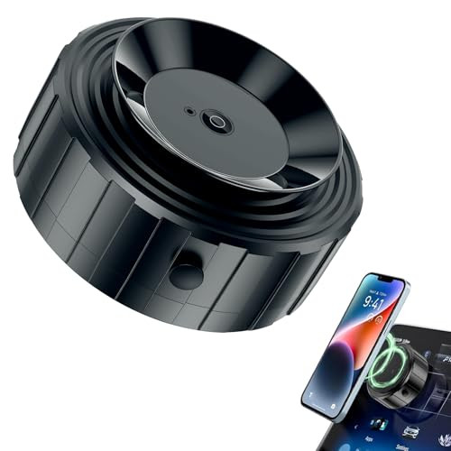 360° Rotating Magnetic Car Phone Holder with Strong Suction Cup