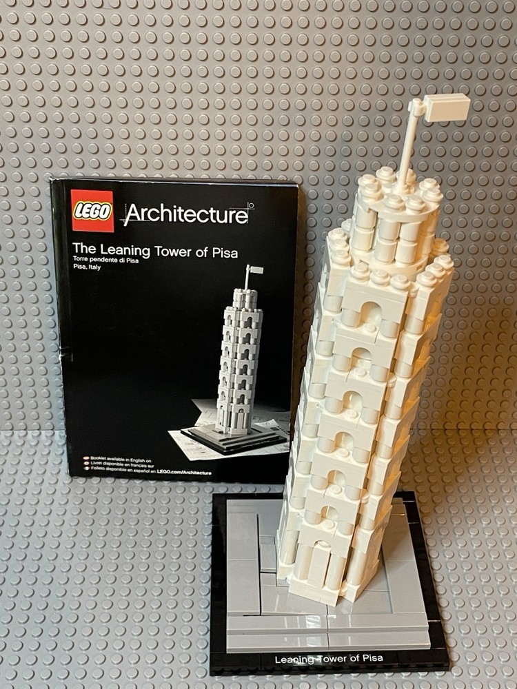LEGO Architecture Leaning Tower of Pisa 21015 Damaged Set