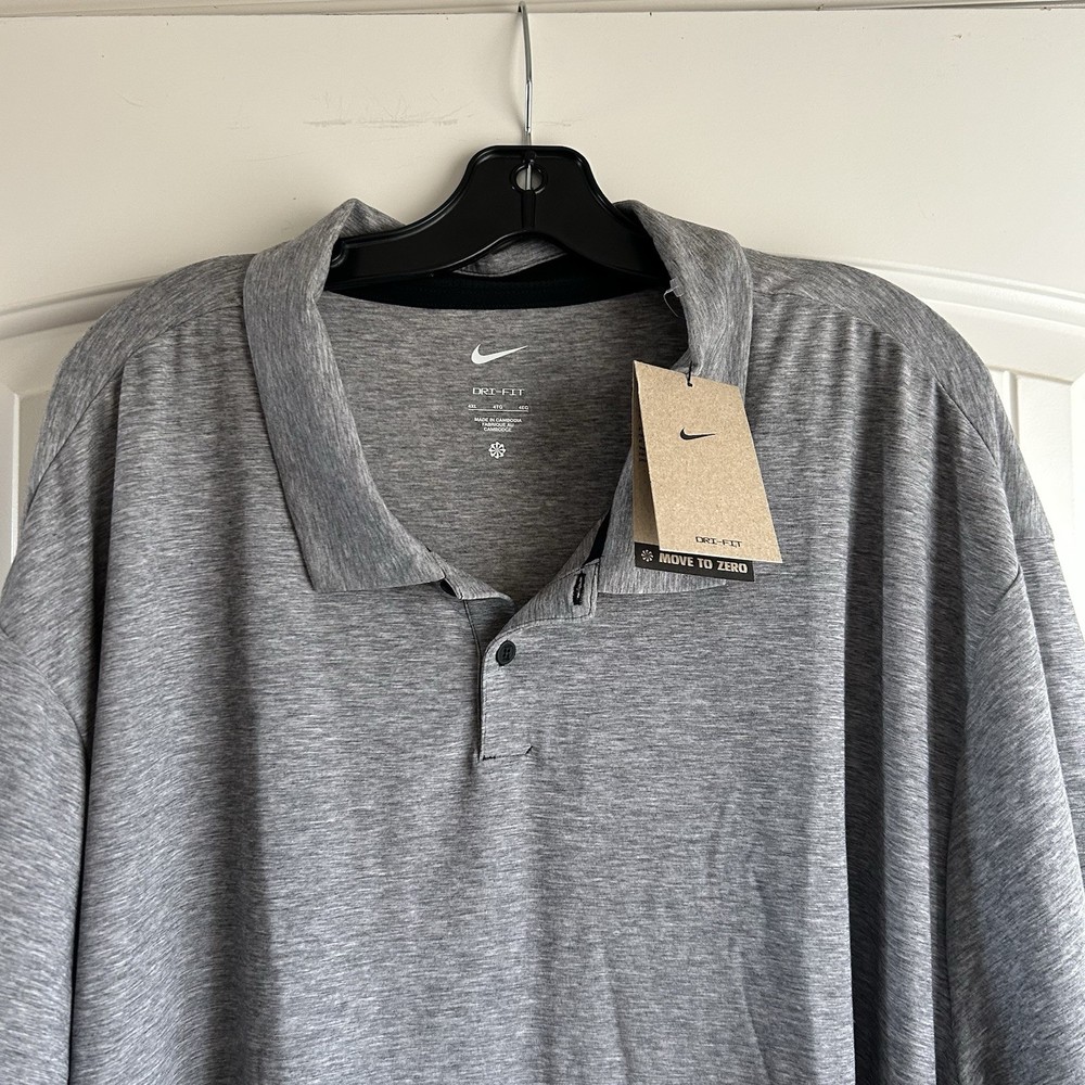 Nike Performance Golf Polo Mens Size 4XL Short Sleeve Dri Fit