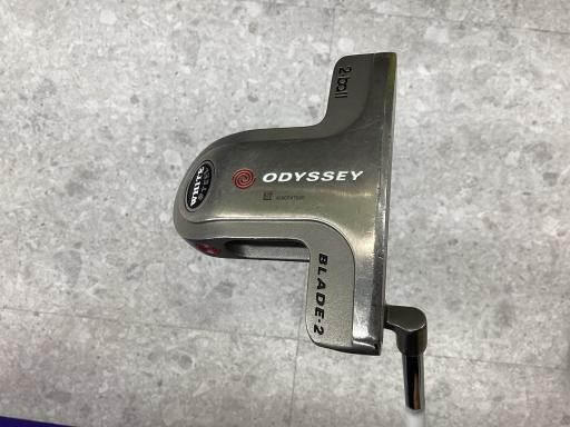 Odyssey White Steel 2 Ball Blade Putter 35 Inches Golf Club
