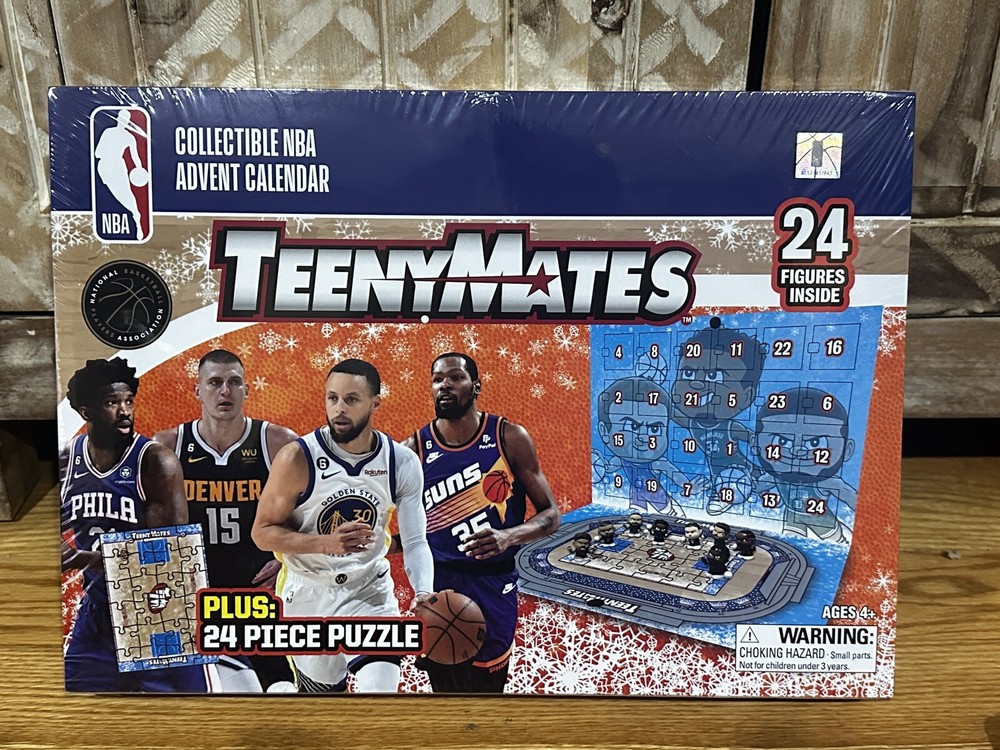 Party Animal TeenyMates First Edition NBA Advent Calendar New Release 2024