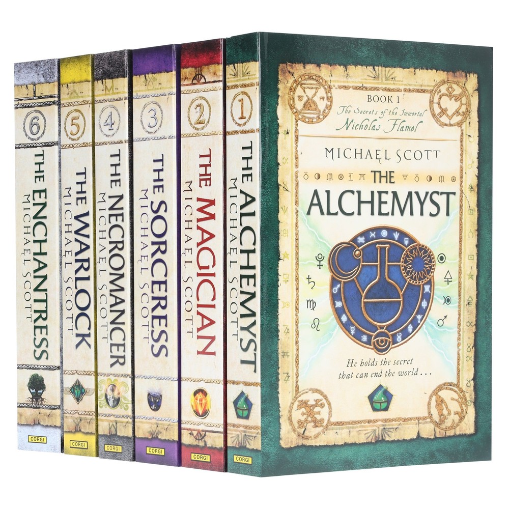 The Secrets of the Immortal Nicholas Flamel Collection 6 Books Set- Ages 9-17-PB