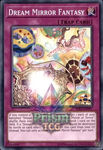 Dream Mirror Fantasy Ultra Rare Yugioh Card RIRA-EN091