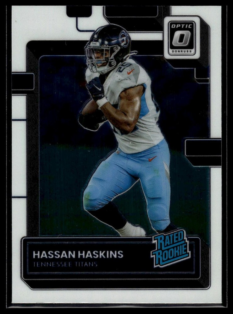 2022 Donruss Optic #242 Hassan Haskins Rated Rookie