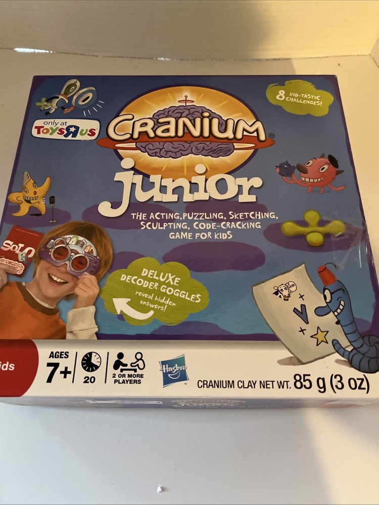 Cranium Junior Game by Hasbro Exclusive to Toys R Us Complete Set